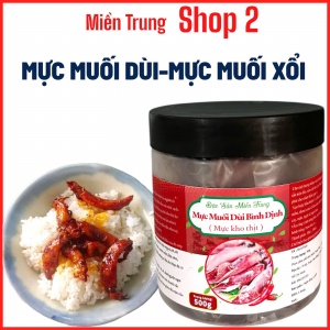 500G MỰC MUỐI DÙI- MỰC MUỐI KHO THỊT