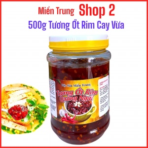 500gram tương ớt rim cay vừa