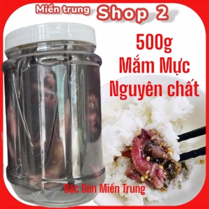 500G MẮM MỰC NGUYÊN CHẤT BÌNH ĐỊNH