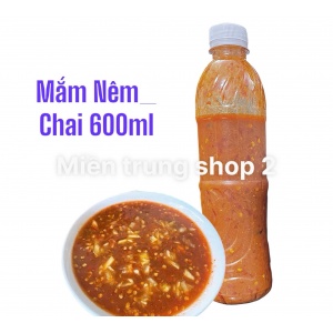 MẮM NÊM XAY LOẠI ĐẶC BIỆT, CHAI 600ML