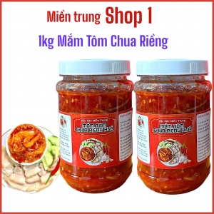 1KG MẮM TÔM CHUA RIỀNG HUẾ