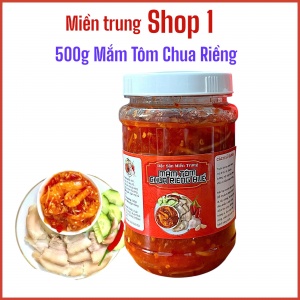 500G MẮM TÔM CHUA RIỀNG _ MẮM HUẾ